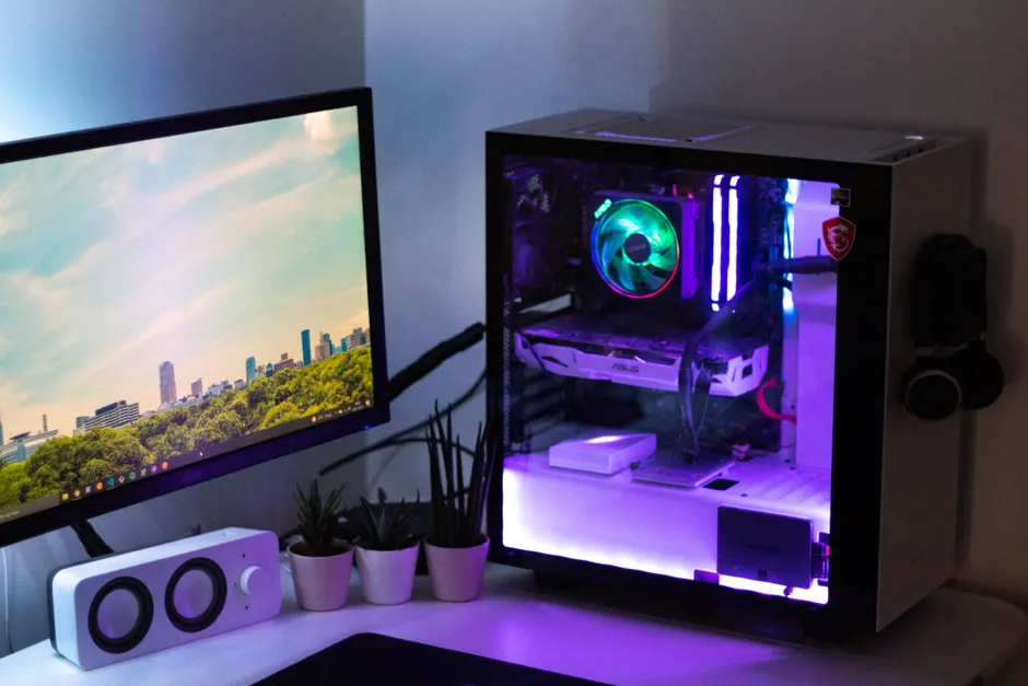 Shiny RGB inside PC